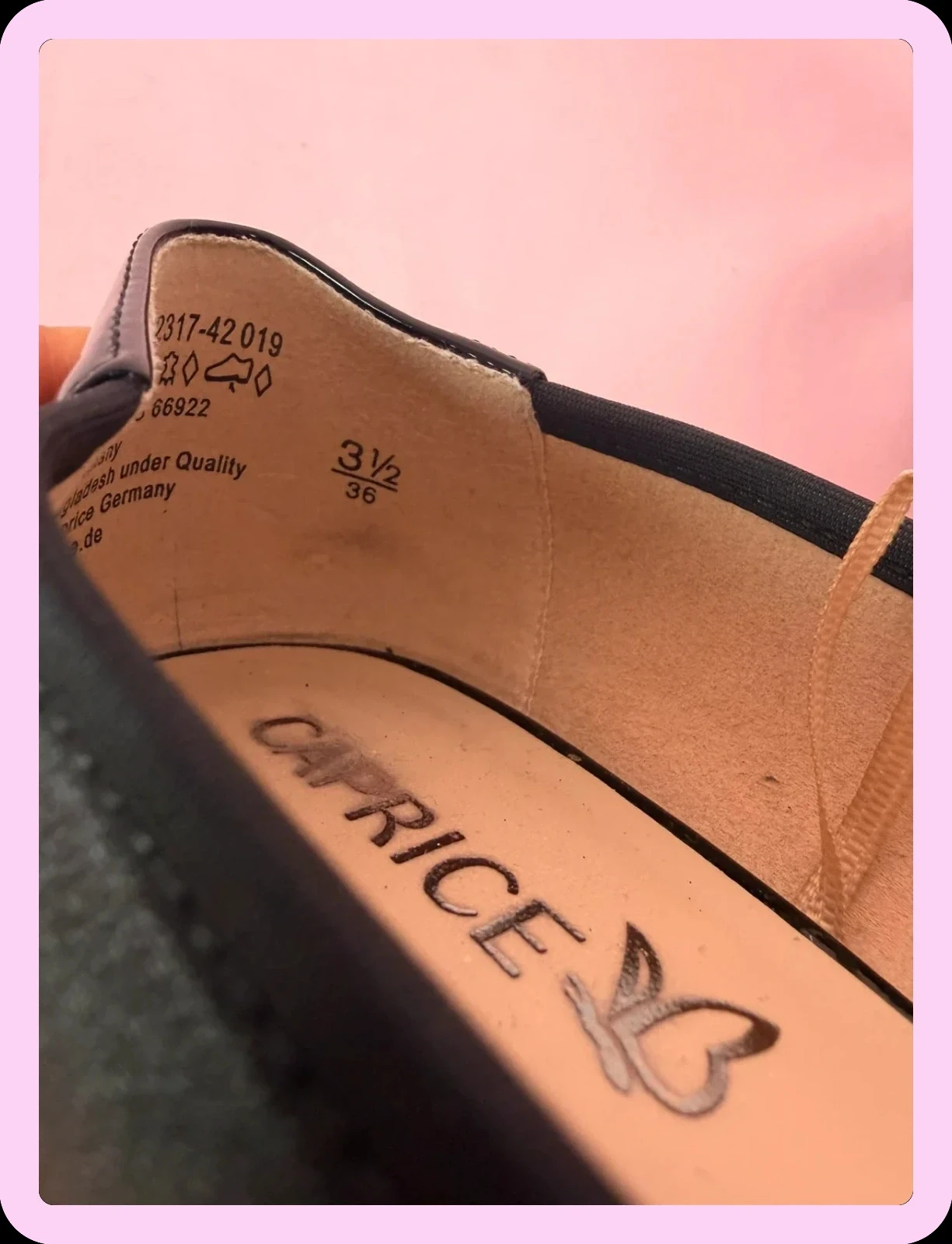 Sapatos bailarina femininos Caprice tamanho 36 – photo 7